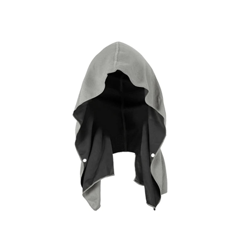 ChillGlow Cooling Hood in orange — lightweight portable cooling hood for summer