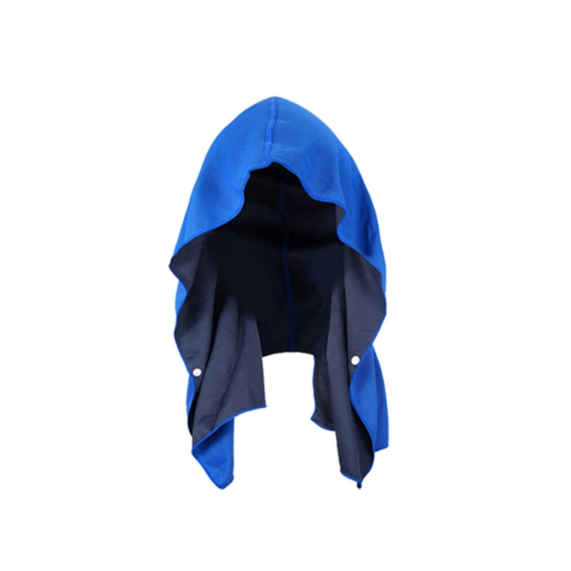 ChillGlow Cooling Hood usage guide — soak, wring, wear in 30 seconds